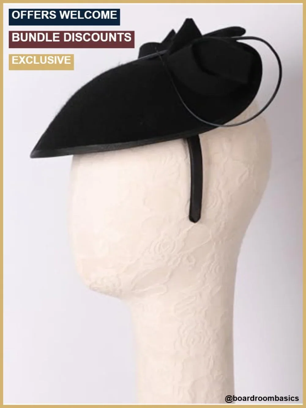 Vintage Wool Fedora Hat Adjustable Horse Racing Festival Fascinator